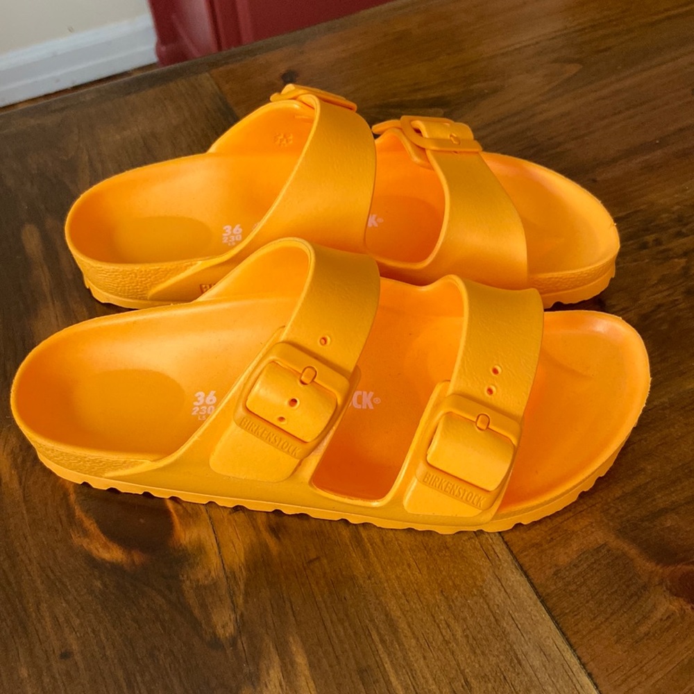 Birkenstock Women Arizona EVA sandals size 36 New, never been worn, no box